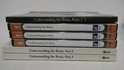 Great Courses~Understanding the Brain DVDs +Guidebooks and some Transcripts