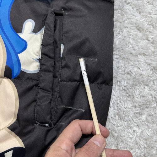 Looney Tunes Members Only Jacket Mens XL Cartoon Puffer Hooded Bugs Bunny Rare - Picture 18 of 24