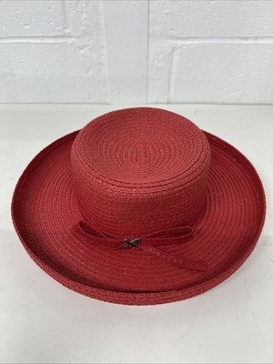 Betmar New York Women's Vintage Red Fashion Hat