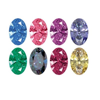 Swarovski Zirkonia Oval Cut Lose Zirkonia-Edelsteine - Schmuckherstellung