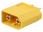 30A 500V Plug XT60 Connector: DC Power Male