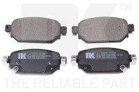 NK Bremsbelagsatz Scheibenbremse 223267 FüR Mazda BN BM Bmlfp Bmlfs BM4 BN4