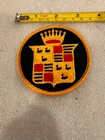 VINTAGE STYLE  CADILLAC.     EMBROIDERED IRON-ON PATCH