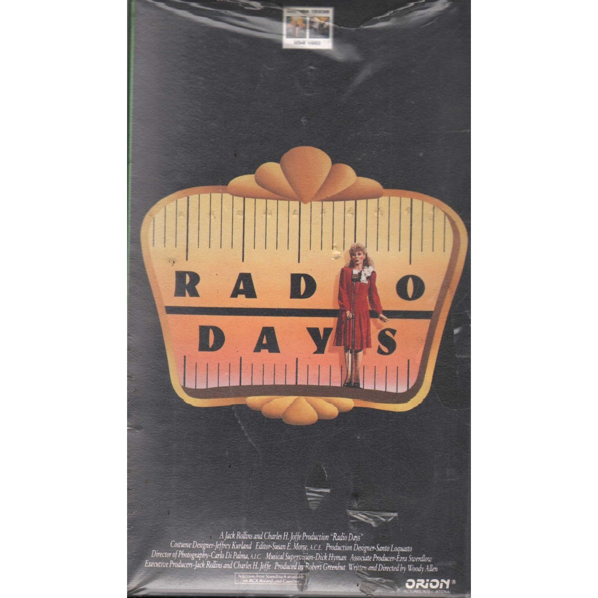 Woody Allen Univideo Days VHS Radio - CC12552 Sealed