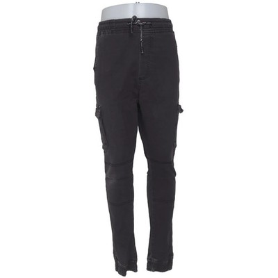 Cargohose, Größe: M, Grau, Baumwolle/Elasthan, Einfarbig, Denim, Herren #2Yf