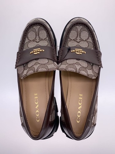 Women 6.5US Coach Signature/Loafers/All-Over Pattern/Ct702 - Picture 3 of 5