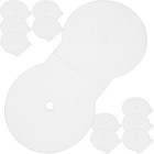 20pcs Reusable CD Case CD Protective Case DVD Holder DVD Storage Case CD Sleeves