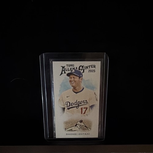 Topps Shohei Ohtani 2025 Allen & Ginter 1889 N22 Mini Dodgers #N222-1 VARIATION 