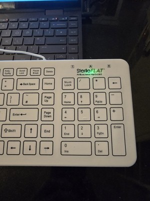 SterileFLAT SF09-02-v4 antibakterielle medizinische Tastatur