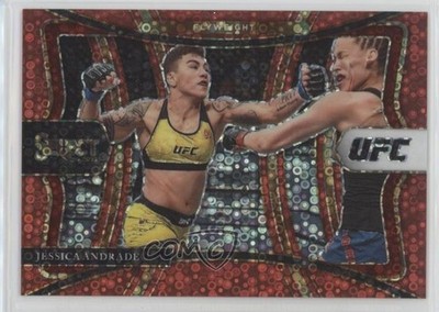 2021 Panini Select UFC Premier Level Red Disco Prizm 51/199 Jessica Andrade 0s5s