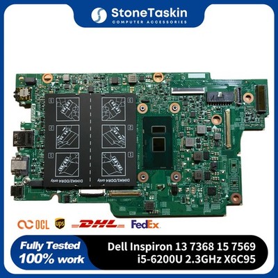 For Dell Inspiron 13 7368 15 7569 Motherboard Intel i5-6200U 2.3GHz X6C95