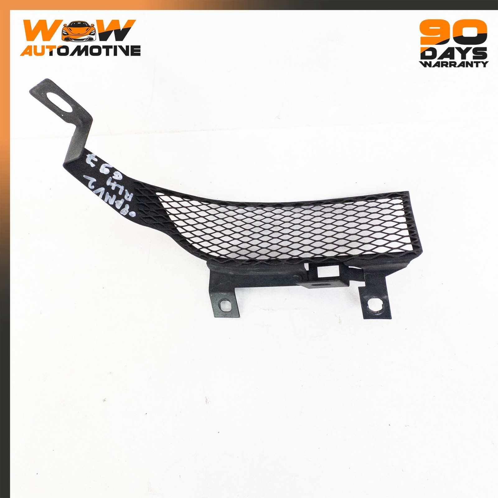 06-16 ASTON MARTIN V8 VANTAGE REAR BUMPER LOWER LEFT MESH GRILLE MOLDING OEM