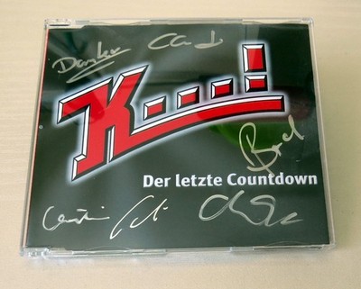 Maxi-Single-CD Karat Der letzte Countdown Melancholie Ostrock Dreilich signiert