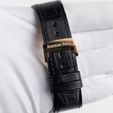 Audemars Piguet Royal Oak 15400OR.OO.D002CR.01 Rose Gold Black Dial (2017) 13