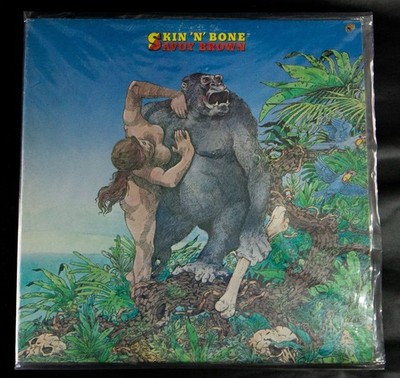 Savoy Brown Skin 'N' Bone Record 1976 First Pressing Issue PS 670 Blues Rock EX