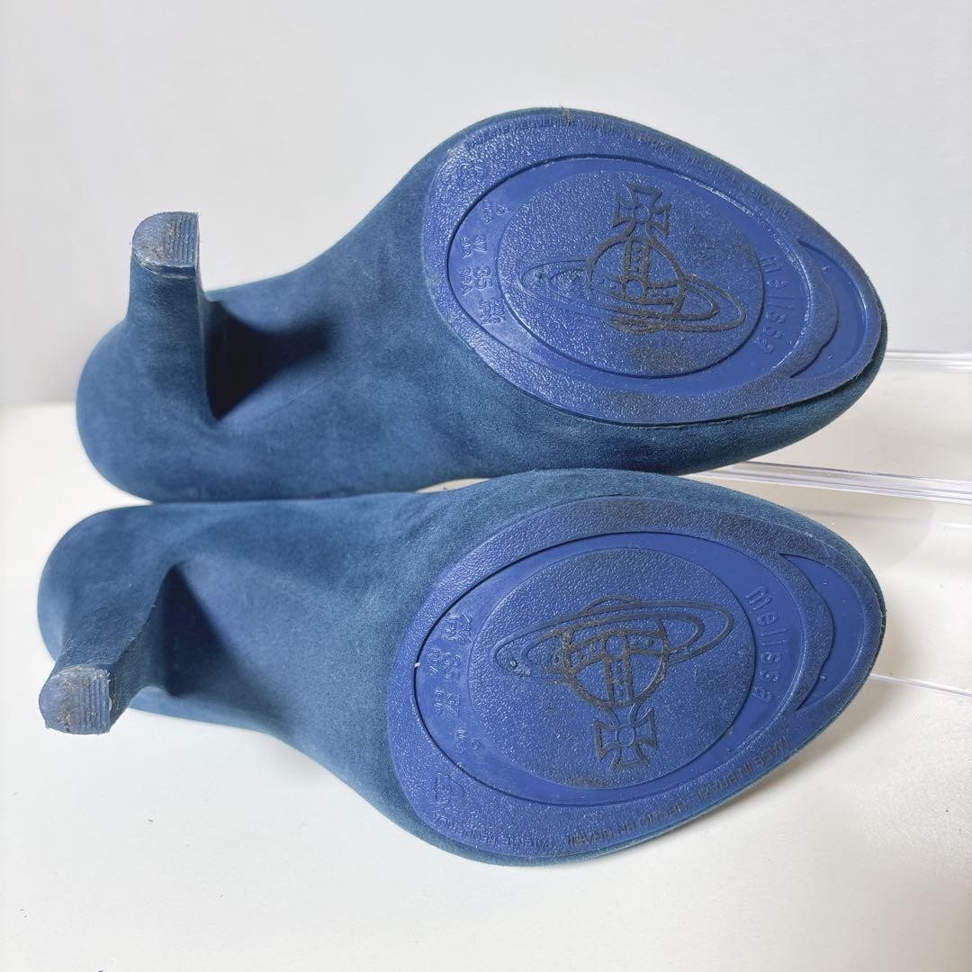 Rare Vivienne Westwood Anglomania Melissa Heel Pumps Navy US 6 | eBay