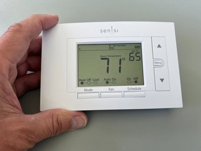 new SENSI by Copeland ST55 Smart Wi-Fi Thermostat Alexa Google Programmable HVAC