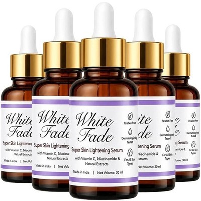(1 - 5 pack) Vitamin C Niacinamide Face Serum, Brightening Hydrating Skin Care