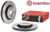2X Bremsscheibe Brembo 09.C828.11 2 Bremsscheiben Vorderachse Vorne FüR Subaru