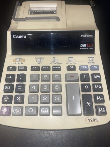 Canon P200-DHIII Scientific Calculator - Picture 1 of 5