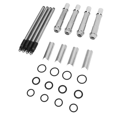 24PCS Einstellbare Stößelstangen Kit Mit Abdeckung Für Twin Cam MODELS 