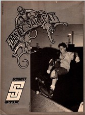 1990 •Danny Sargent for Schmitt Stix print ad • 90s skate skateboard BA.32