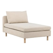 Module de Canapé Méridienne "Zero" 152cm Beige