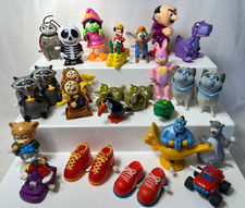 25 Vintage Tomy, Hong Kong, China, White Knob Wind Up Action Toys