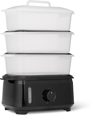 9L Elektrischer Dampfgarer 950W 3 Ebenen BPA Frei Gemüse Fisch Kocher