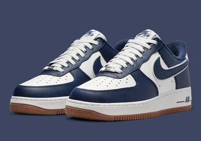 Nike Air Force Low College Pack Midnight Navy DQ7659-101 Mens