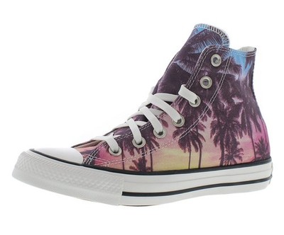 Converse Men CTAS Archive Palms Hi Blue/White/Black 171279F Size 5