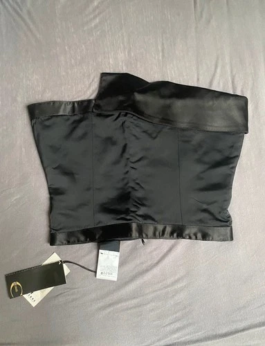 Just Cavalli corset black silk IT44 Roberto Cavalli line - product listing photo