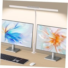 Desk Lamp, 3 Colors Stepless Dimming LED Desk Lamps for Touch Control White