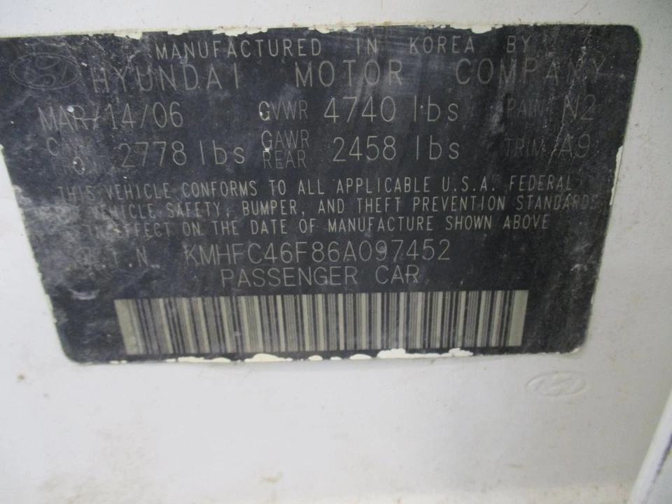 Used Automatic Transmission Assembly fits: 2006 Hyundai Azera AT 3.8 Grade A — 第 4/4 张图片