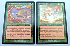 Pattern of Rebirth (NM) + Yavimaya Elder (LP) MTG Magic Gathering (+Bonus Rares)