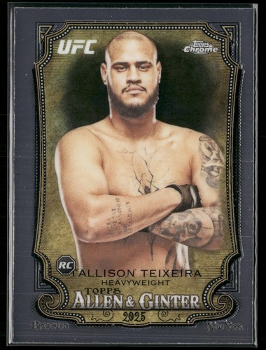 Tallison Teixeira 2026 Topps Chrome UFC Allen & Ginter #AG-5 MMA/UFC