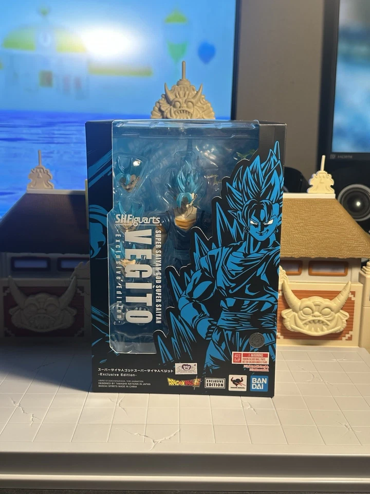 Sh Figuarts Super Saiyan God Super Saiyan Vegito Exclusivo Foto 2 de 4