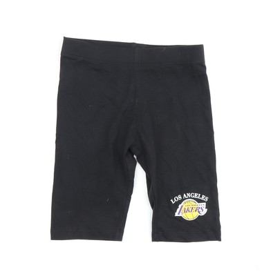 Marks & Spencer Jungen schwarze Biker Shorts 11-12 Jahre NBA Lakers