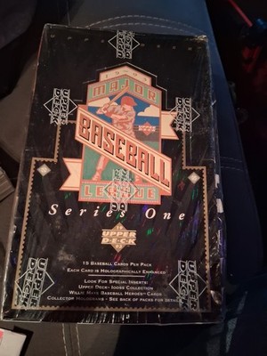 1993 Upper Deck Series 1 Baseball Factory Sealed Box 36 Packs FACTORY SEALED BOX