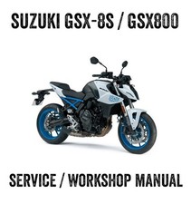 2024-2026 Suzuki GSX-8S GSX8S Service Repair Workshop Manual CD USB or Email