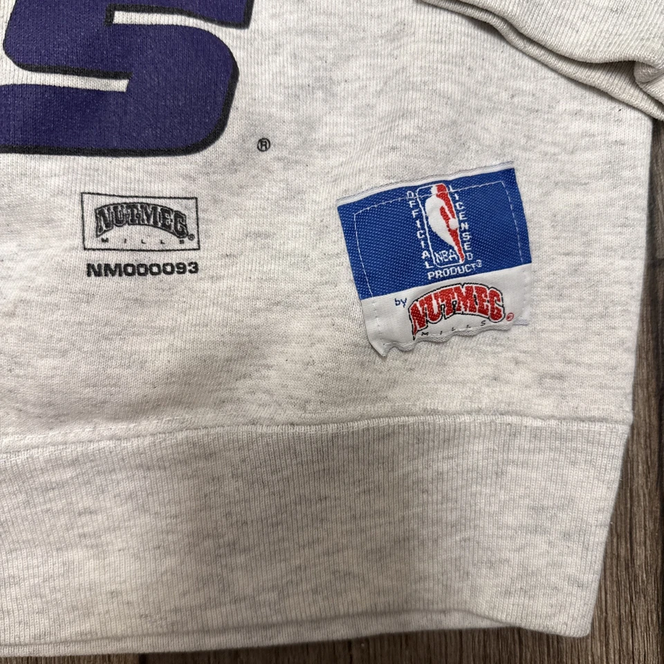 De colección Años 90 Phoenix Suns Nuez moscada Talla L Cuello Redondo Te Quemaremos Gráfico NBA Foto 2 de 4
