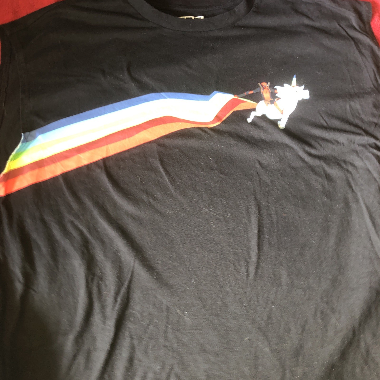 PONY Canotta Marvel nera Deadpool Unicorn taglia 2 XL #213