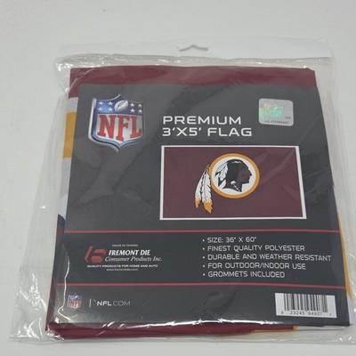 Fremont Die Washington Redskins NFL Flag 3'x5' Premium Outdoor/Indoor