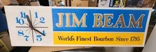 JIM BEAM EVERBRITE LIGHT UP SIGN CLOCK Read!!!