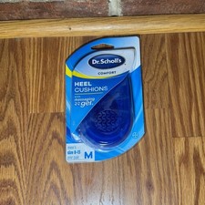 Dr. Scholl s Comfort Heel Cushions Massaging Gel Mens 8-13 New Open Box