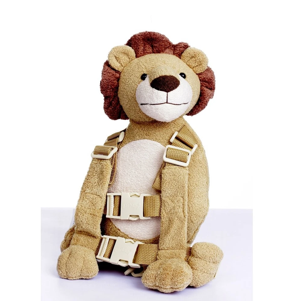 Mochila arnés de seguridad 2 en 1 león niño correa para caminar para niños pequeños (sí... Foto 2 de 4