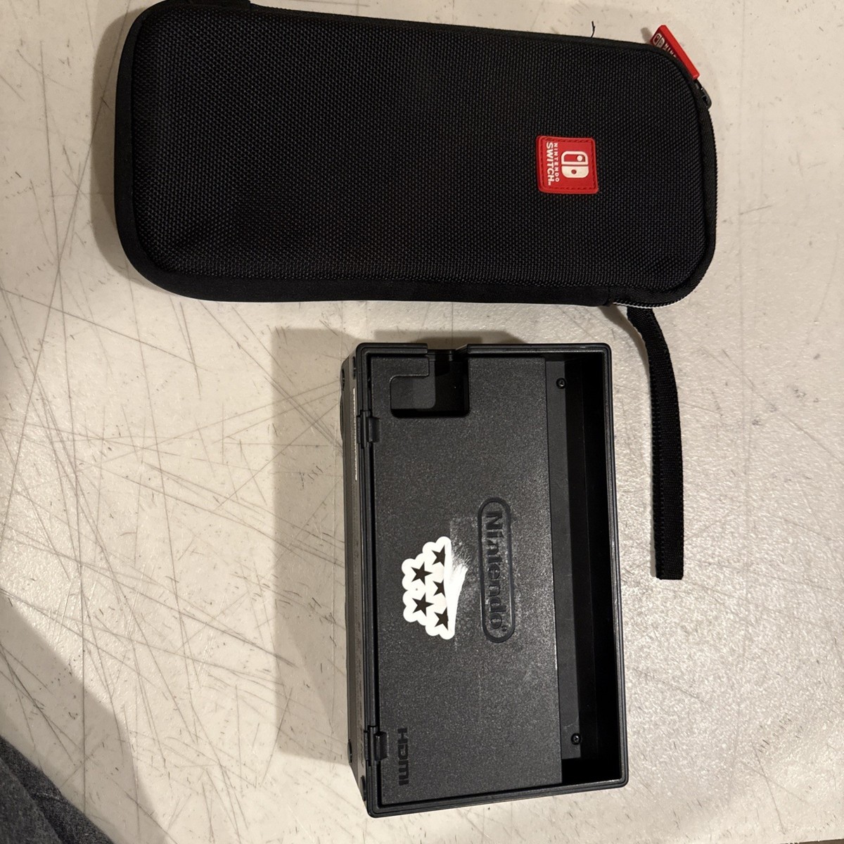 Nintendo Switch Dock - DOCK ONLY - No Power Cable + Carry Travel