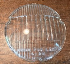 Oe Gm 1950-1952 Cadillac Guide A-50 Fog Lamp Lens Glass 5-18 Od 5939152