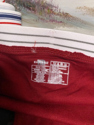 {3} Harbor Bay Men's Cotton Briefs/Underwear Size 3XL Solid Colors New - Picture 4 of 6