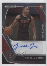 2021-22 Panini Prizm Draft Picks Draft Picks Terrell Gomez #DP-TGO Auto 0r2f